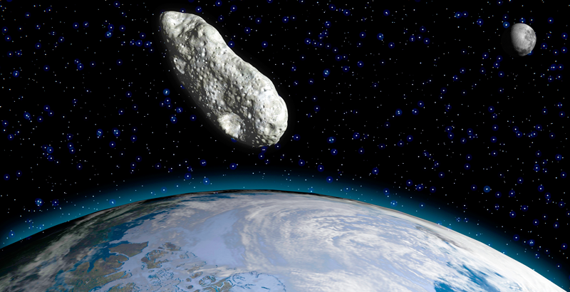 El asteroide podrá ser visto desde la tierra este primero e abril