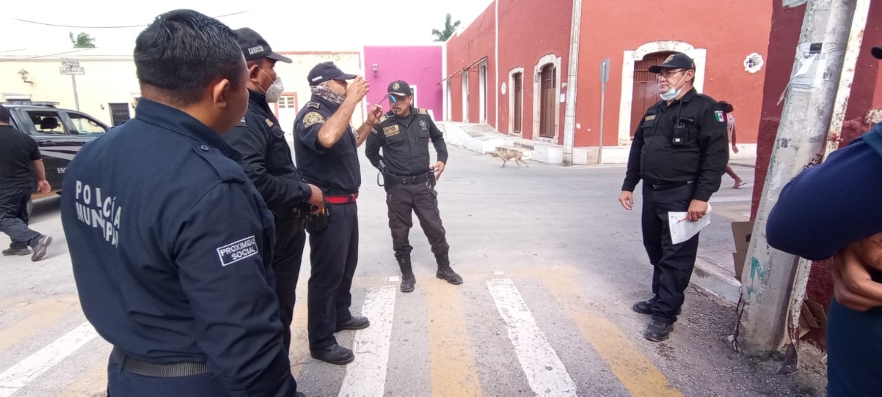Elementos de la policía municipal de Tizimín se unieron a la búsqueda