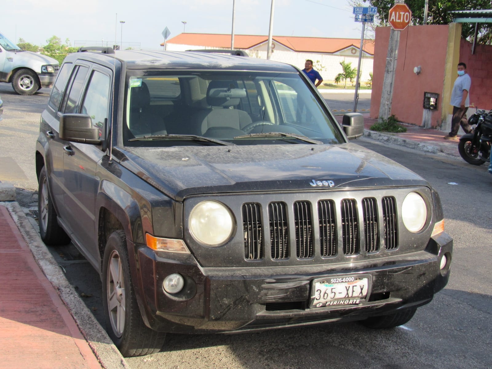 La camioneta tiene placas del antes Distrito Federal