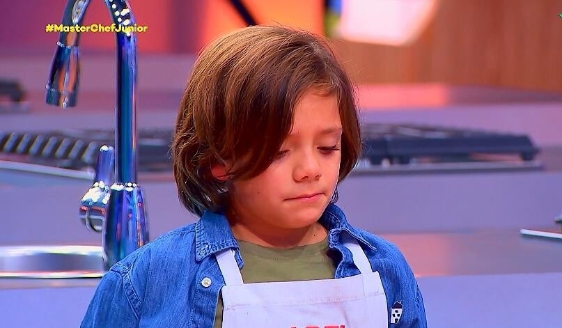 MasterChef Junior: Abel, uno de los cocineritos más pequeños, es eliminado entre aplausos