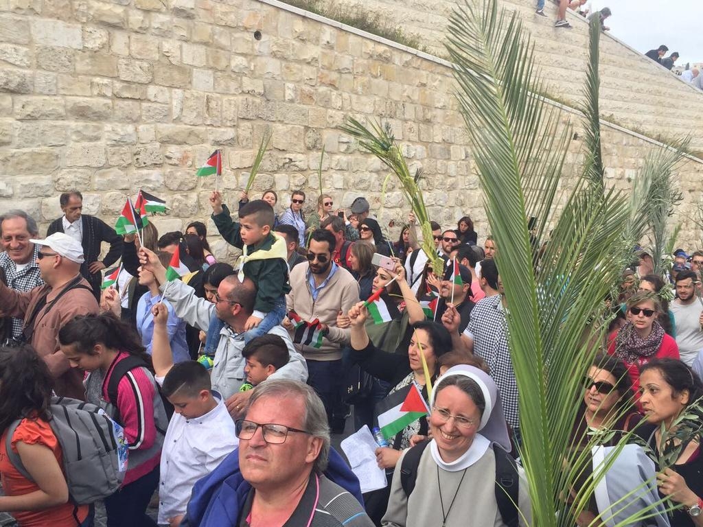 Celebran en Jerusalén el Domingo de Ramos tras dos años de pandemia