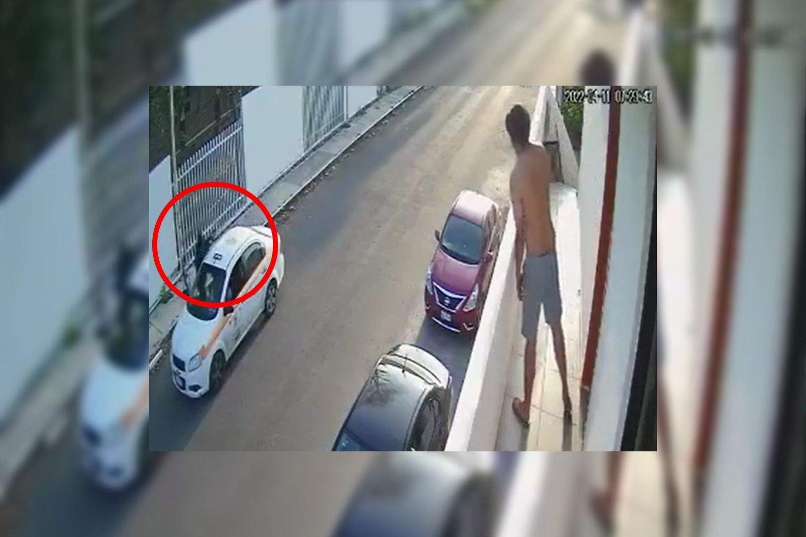 Captan el momento de un intento de asalto armado en Chetumal: VIDEO