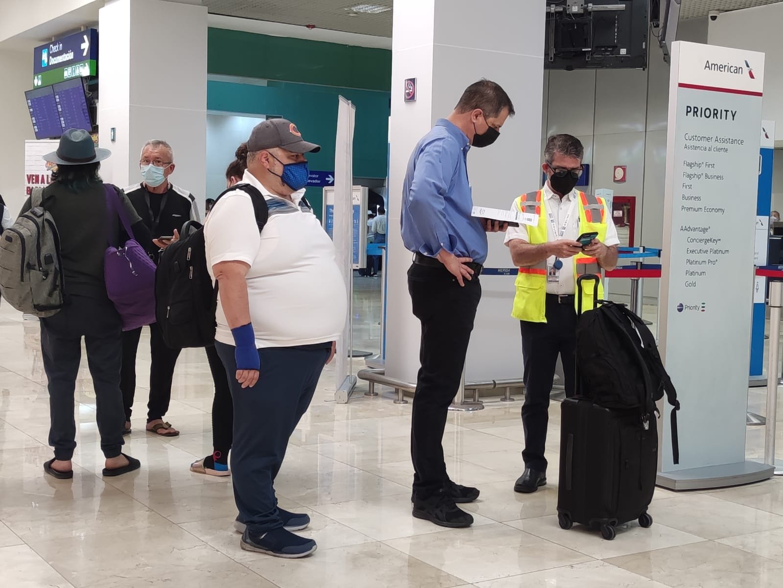 Los primeros vuelos en despegar fueron a la Ciudad de México, destino con mayor conectividad en la terminal aérea