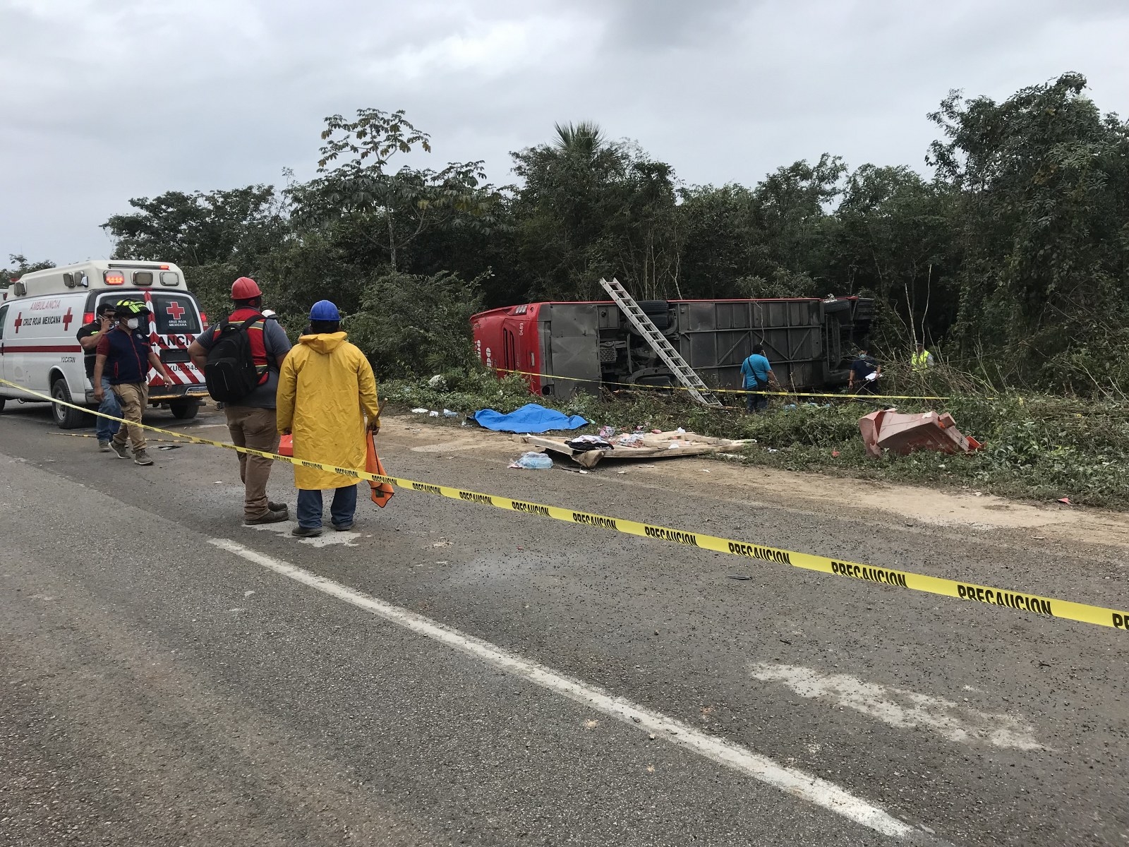 Entre los accidentes más sonados en lo que va del 2022, está la volcadura de un autobús de ADO en el municipio de Lázaro Cárdenas