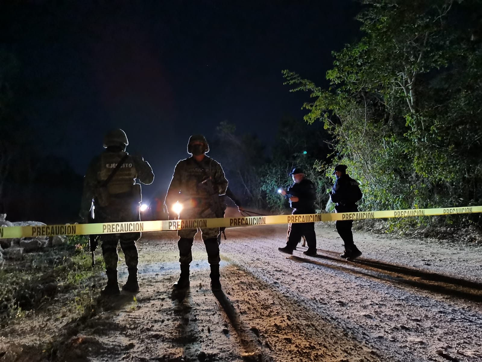 En el lugar  donde ocurrió fue sobre la avenida Bosques de Cristo Rey, en la terracería que va hacia al fraccionamiento La Guadalupana