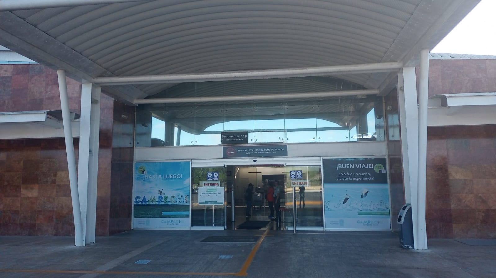 Aeropuerto de Campeche suspendió actividades esta mañana de Sábado de Gloria