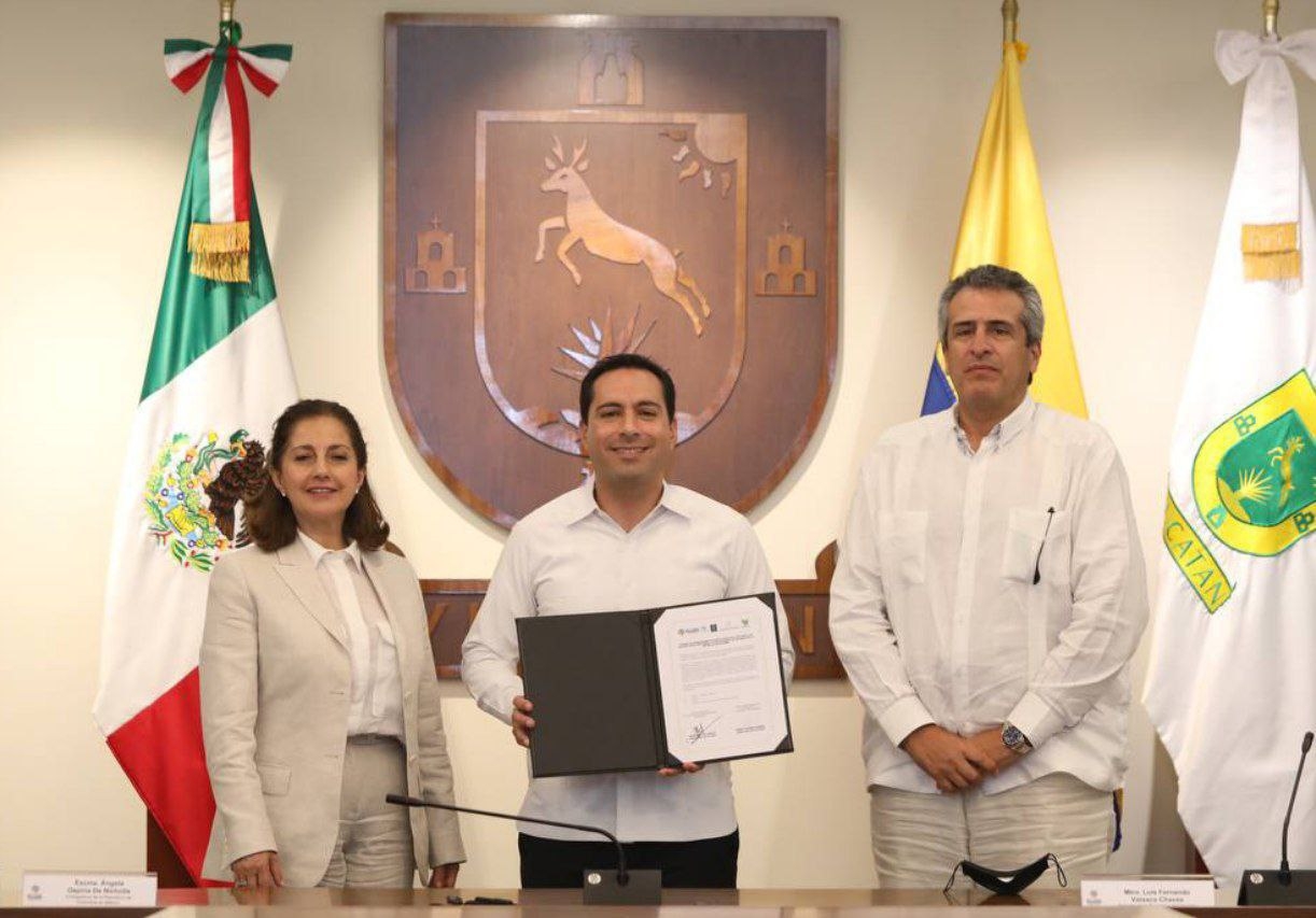 Gobierno de Yucatán firma nuevo hermanamiento con Antioquía y Colombia