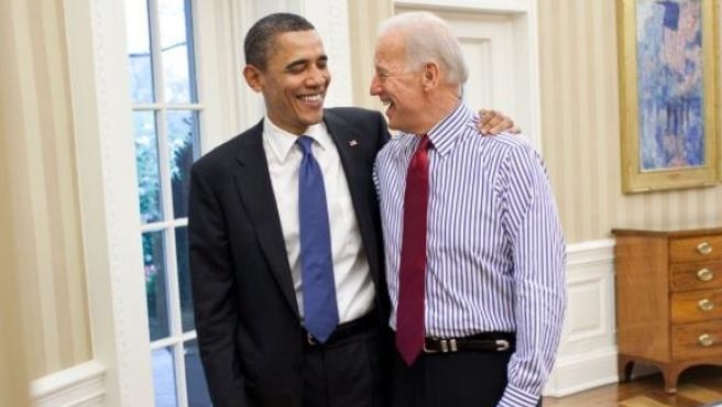 Obama y Biden mantienen una relación muy estrecha al ser militantes del Partido Demócrata. Foto: @POTUS