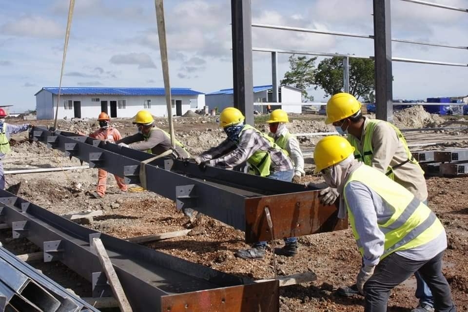 Las obras en el Tramo 5 continúan