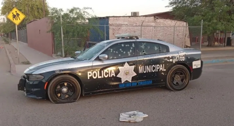 Acribillan a dos policias al interior de su patrulla en Sonora; van ocho elementos asesinados en 2022