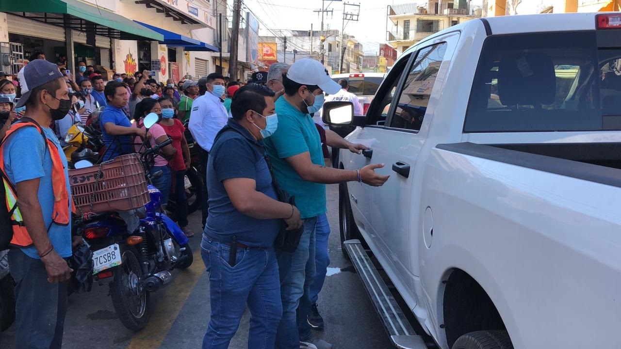 Por violar a su expareja, un hombre fue detenido en el mercado de Campeche