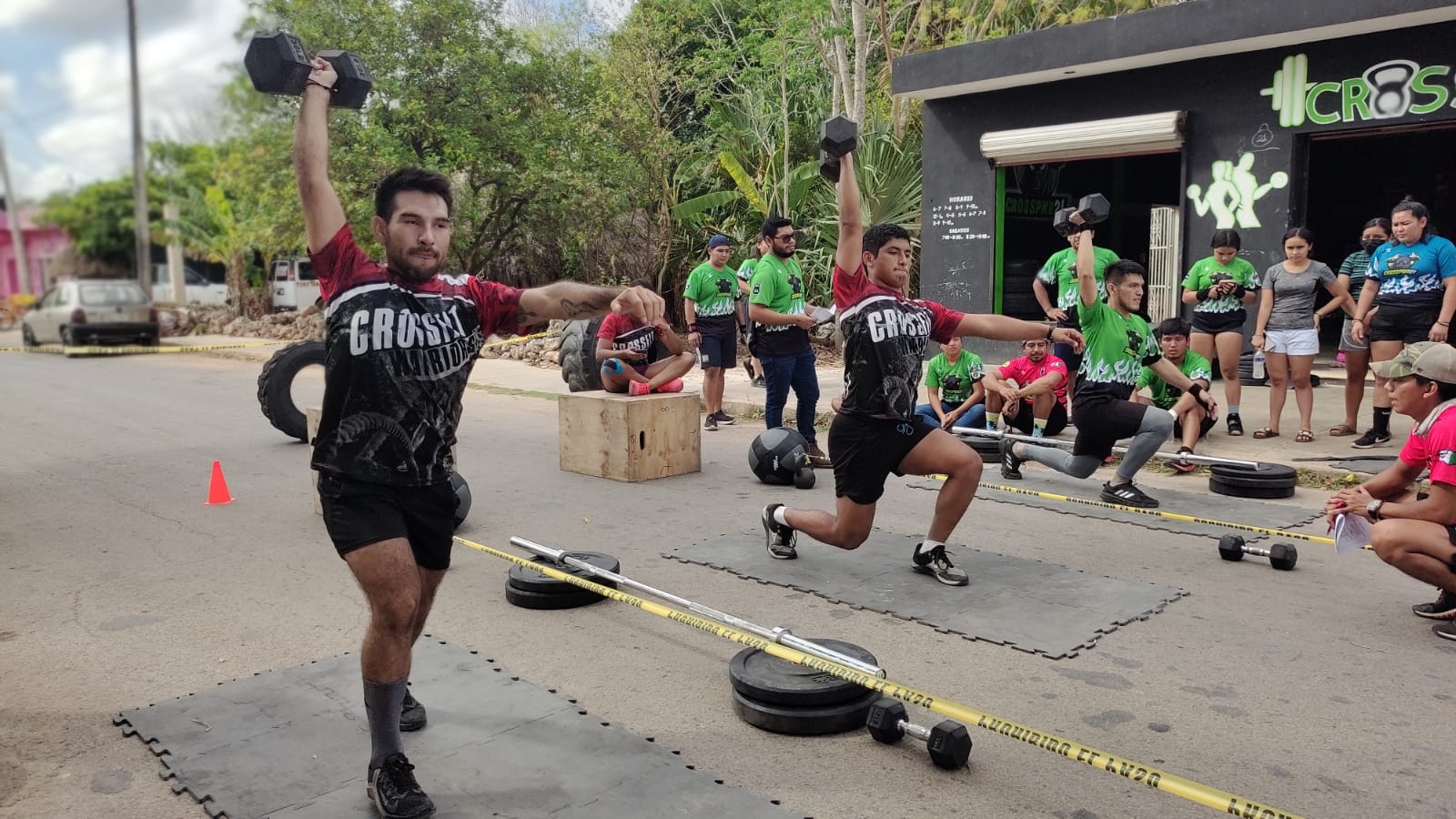 'Crossfitteros' realizan primer evento deportivo en la Zona Maya de Quintana Roo