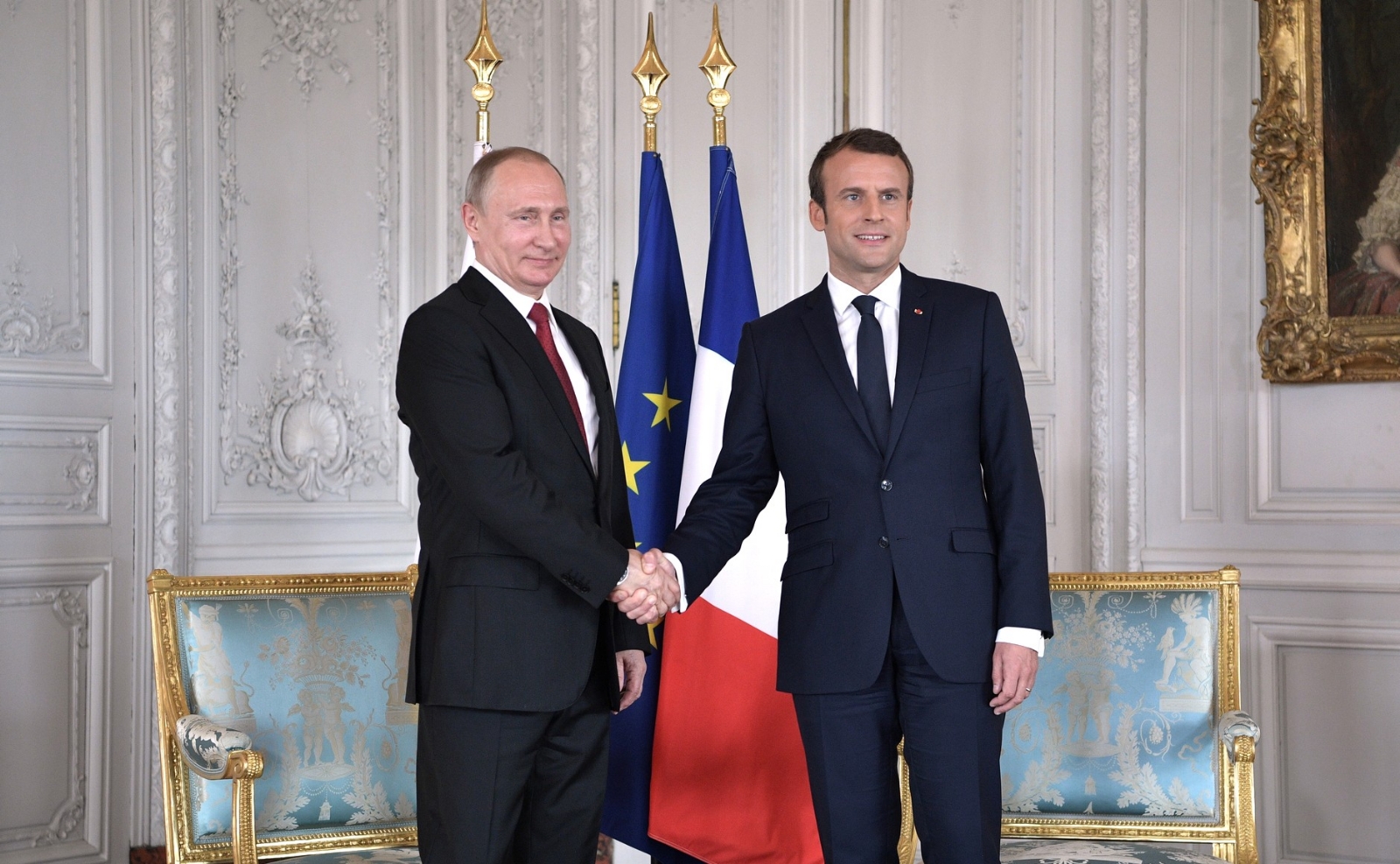 Vladimir Putin y Emmanuel Macron han tenido una buena relación de trabajo al frente de Rusia y Francia