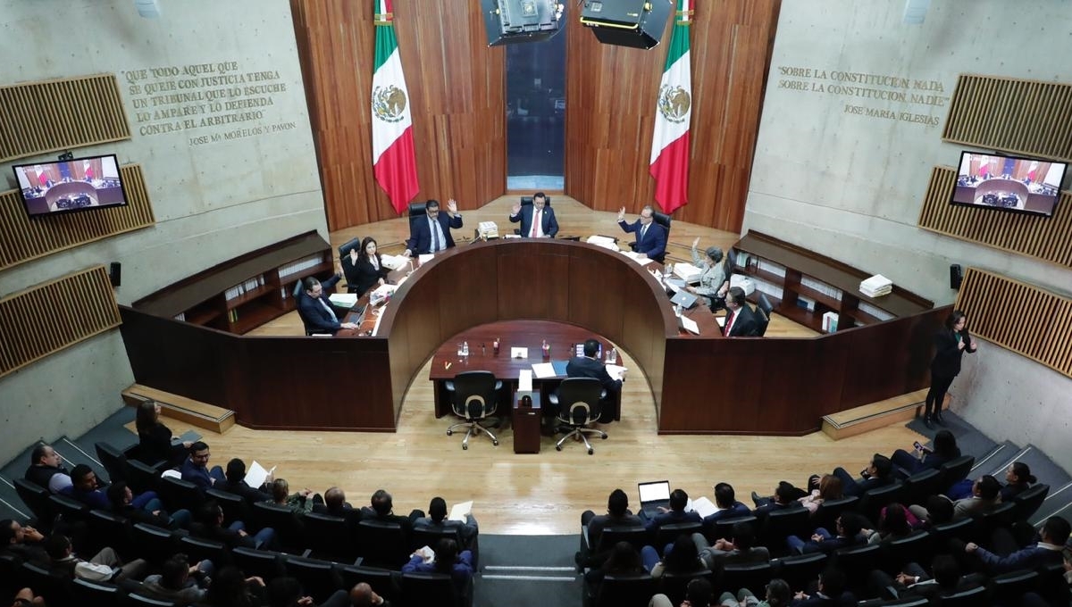 La Sala Superior del TEPJF recibió la denuncia contra el Presidente hecha por el PAN, Foto: TEPJF