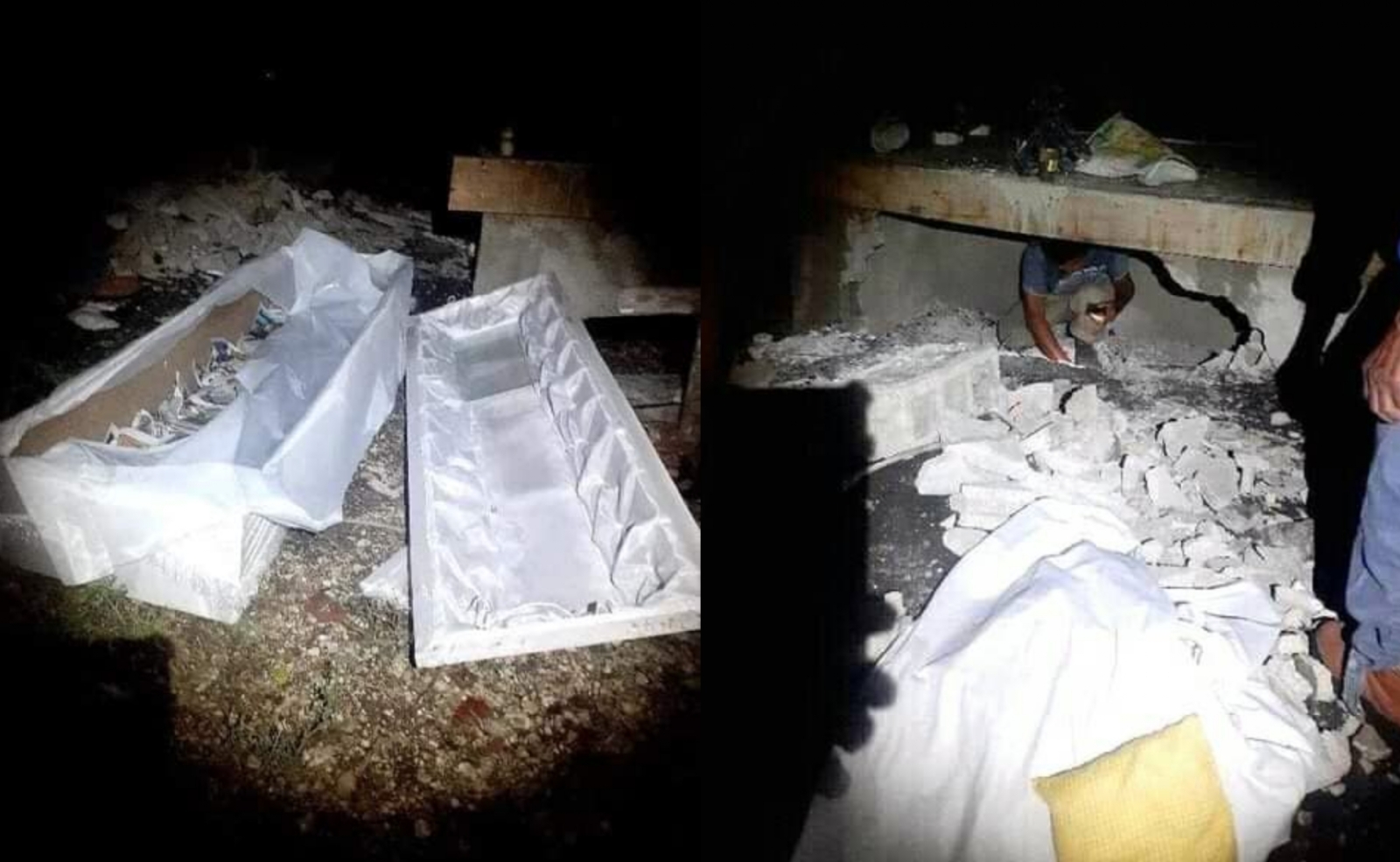Investigan a hombre que exhumó el cuerpo de su madre en Carrillo Puerto