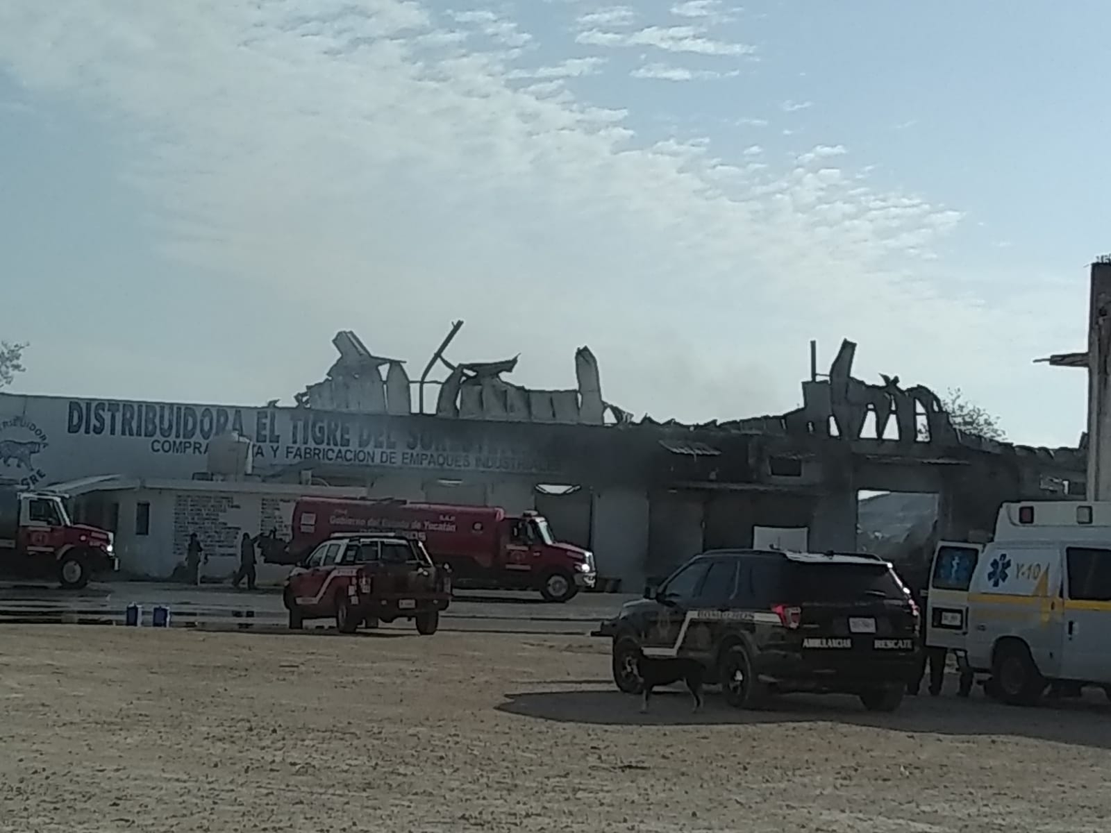 Incendio en bodegas de Mérida: Esto fue lo que ocasionó el desastre