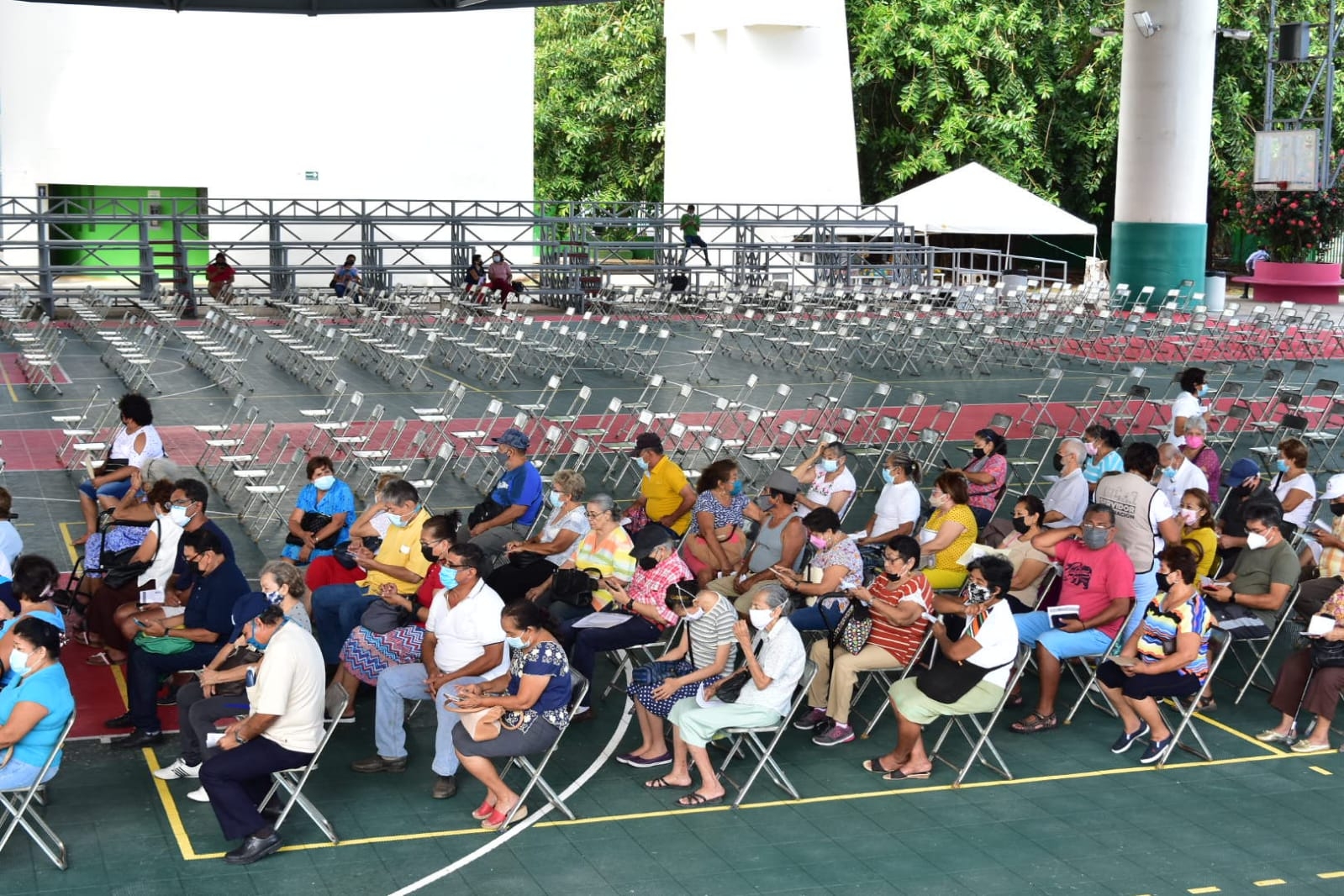 Adultos mayores de Campeche muestran desinterés en segunda dosis de refuerzo contra el COVID-19