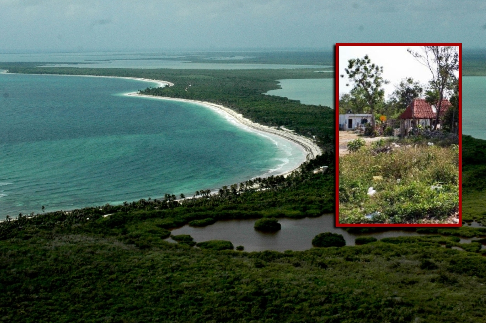 La Reserva de la Biosfera de Sian Ka'an fue declarado Patrimonio de la Humanidad por la Unesco en 1987, pero que podrían llegar personas a la zona y armar viviendas en el sitio