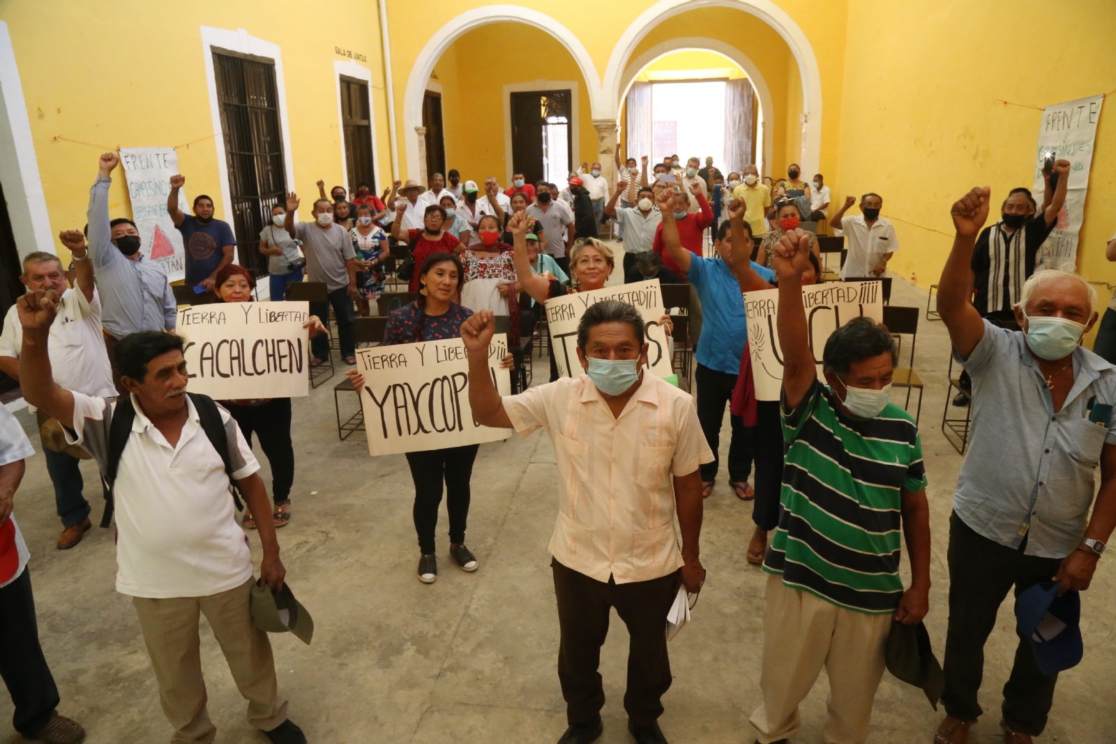 En la marcha participarán campesinos de Maxcaú, Conkal, Samahil, San Antonio Chum, Kinchil, Izamal y Tunkás