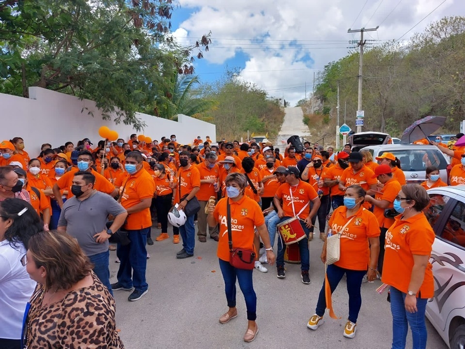 Conciencia Crítica busca frenar la reelección de Martha Albores para el SNTS en Campeche