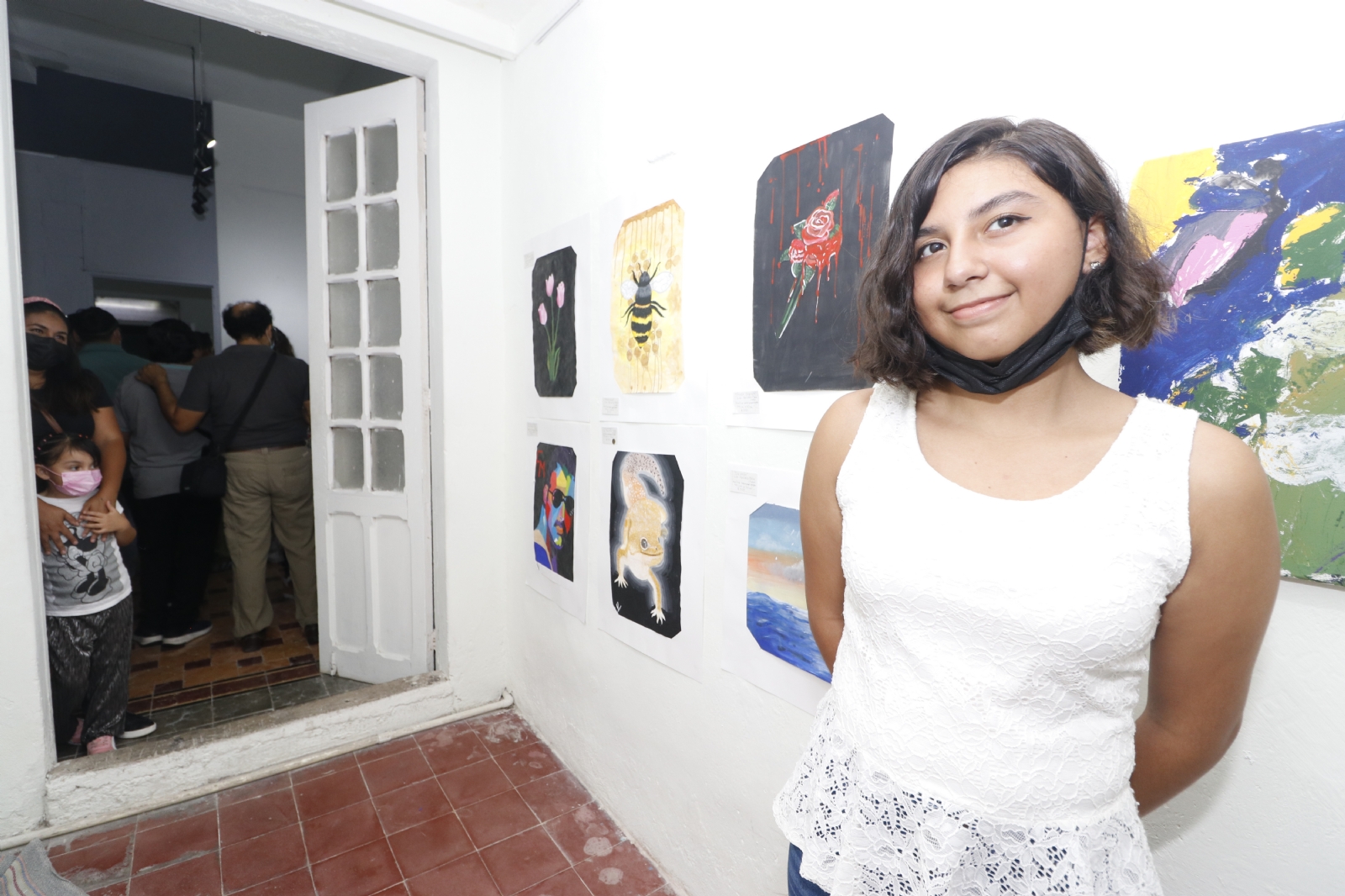 Las más de 40 obras se expusieron en Mérida