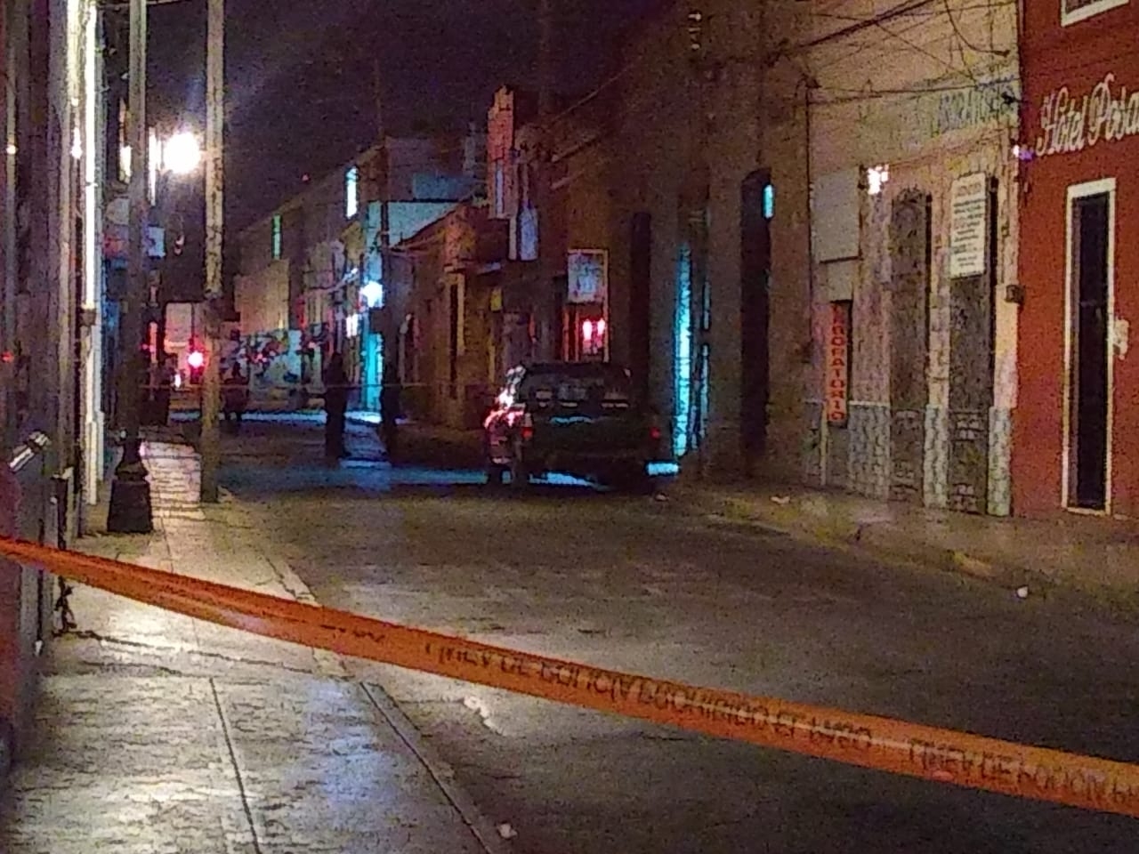 El hombre fue atrapado calles adelante