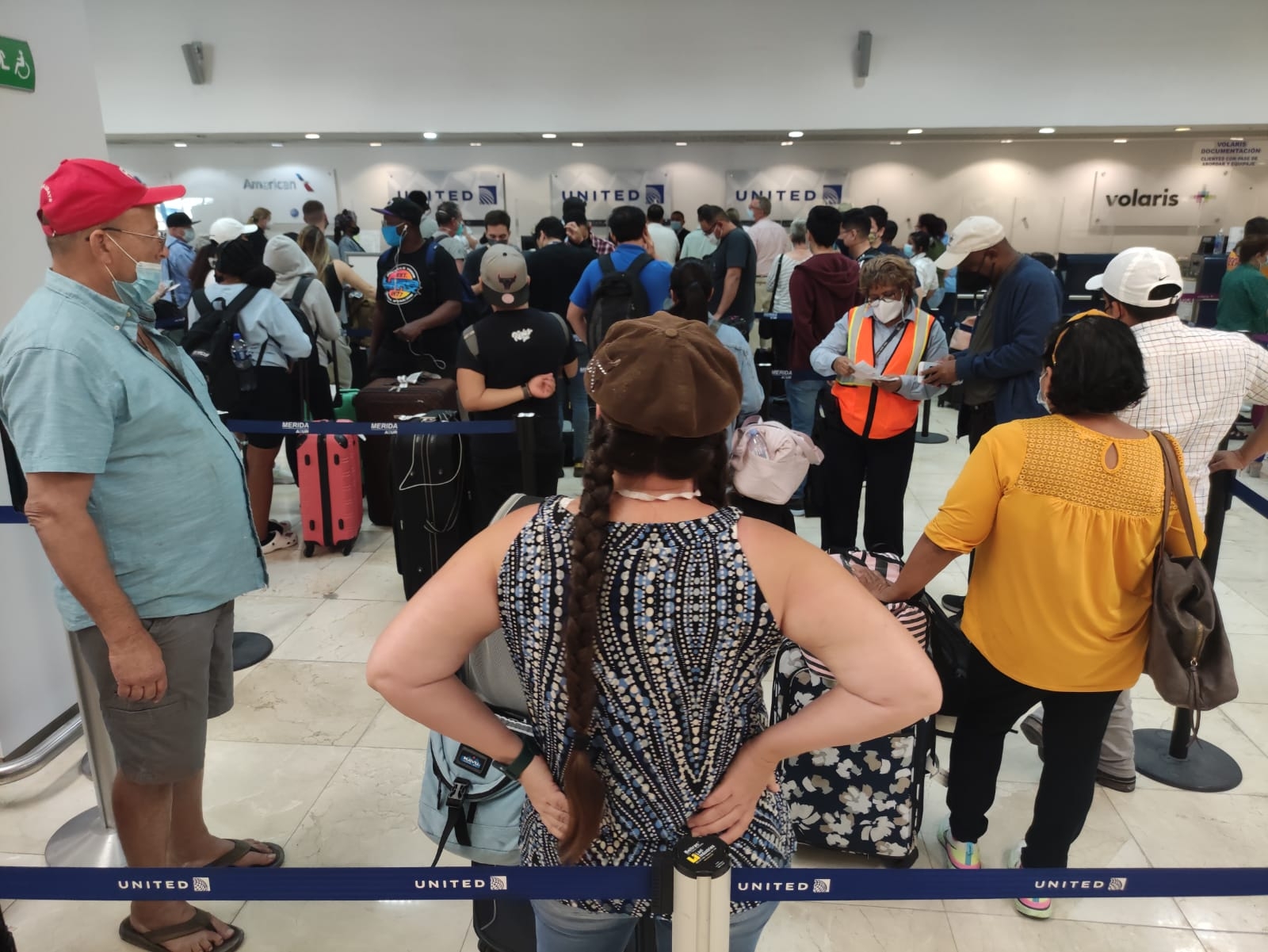 Aeropuerto de Mérida registra su primera cancelación de vuelo a Houston este lunes