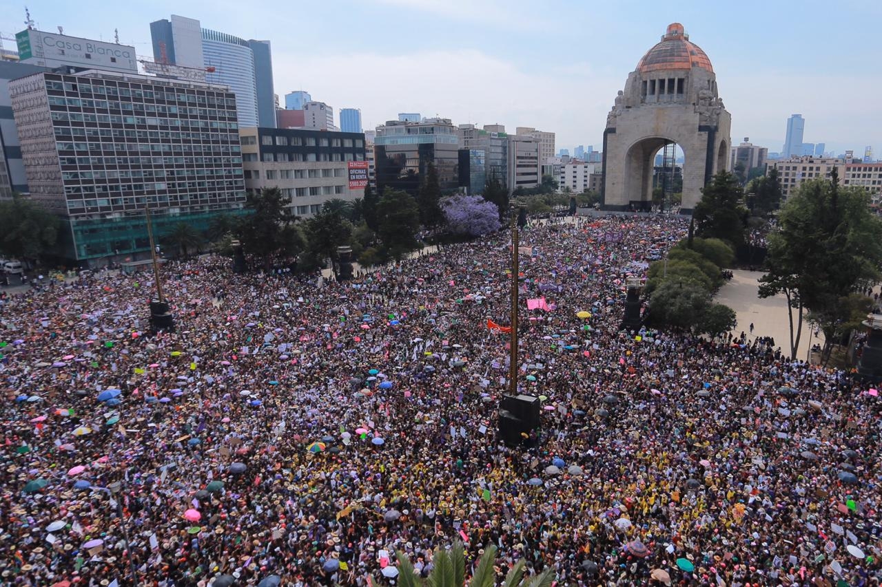 La marcha tomará Monumento a la Revolución y se dirigirá a Palacio Nacional donde apoyarán la propuesta de Andrés Manuel López Obrador