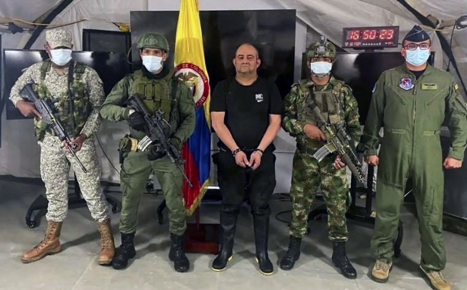 Colombia aprueba extradición a EU del narcotraficante 'Otoniel', líder del Clan del Golfo