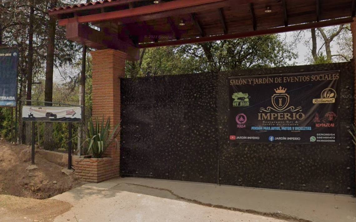 El Jardín Imperio ubicado en el municipio de Jilotzingo operaba sin permiss ni licencias.