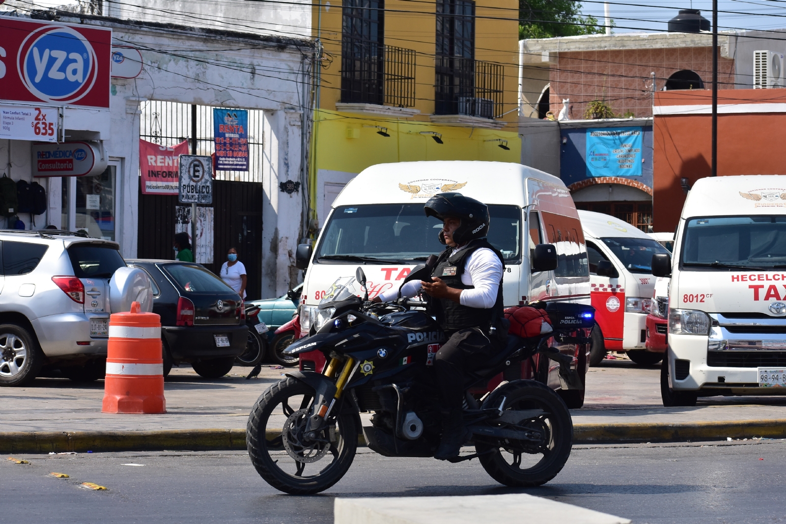 En algunos sitios de Campeche la presencia de policías es más frecuente, pero ni así confían en su proceder