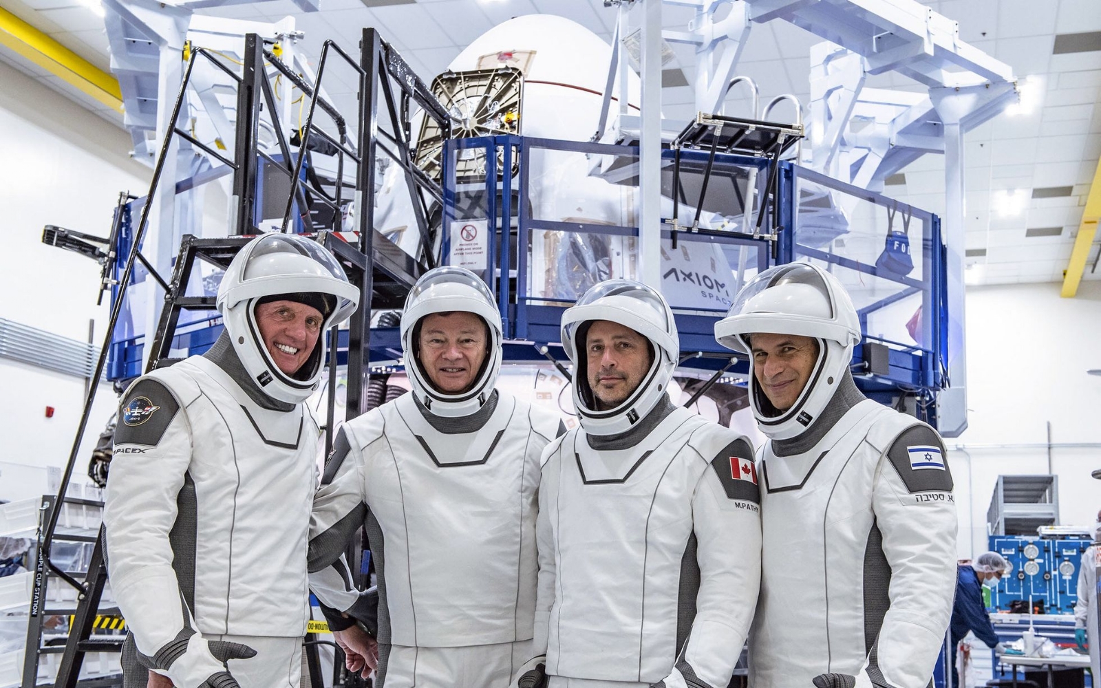 Los pilotos de SpaceX estarán en a Estación Espacial Internacional durante ocho días antes de volver a la tierra