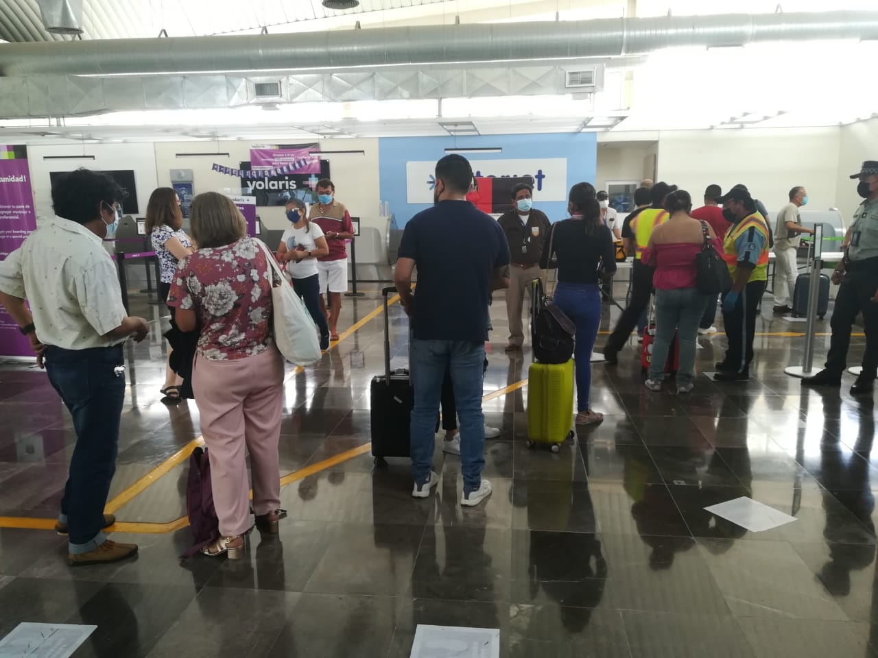 Durante este domingo el aeropuerto de Campeche tuvo actividades de la aerolínea Aeroméxico con destino a la CDMX