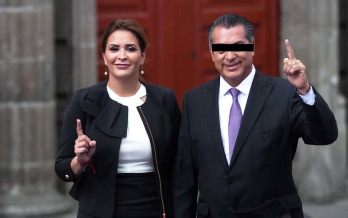 Adalina Dávalos, esposa del exgobernador, aseguró que el traslado de su esposo es por emergencia y no una estrategia. Foto: Especial