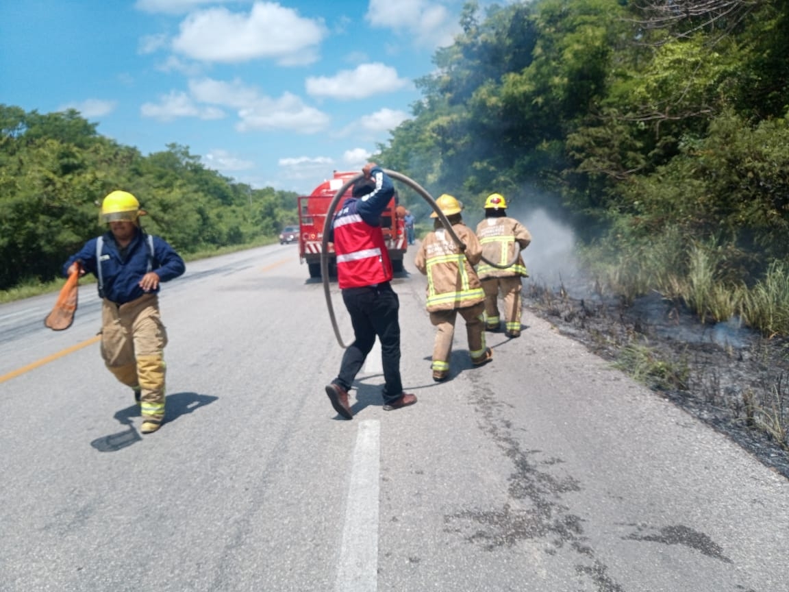 El incendio se originó debido al efecto espejo