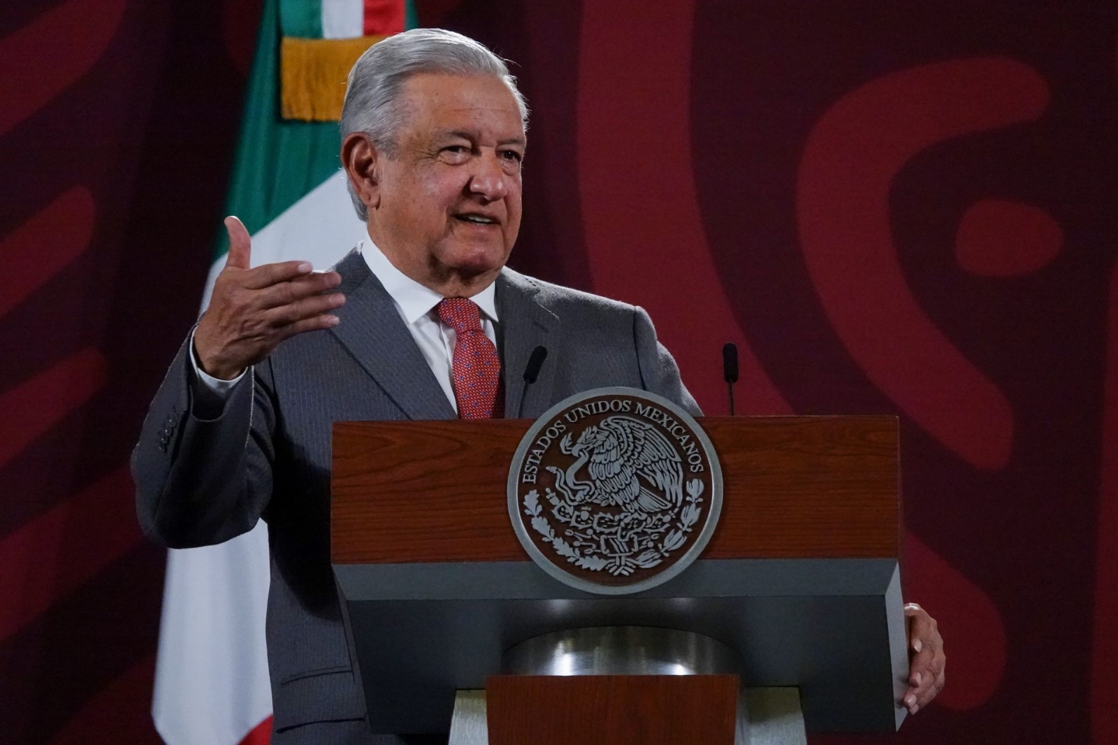 AMLO comentó que no quiere que continúe la misma política en América