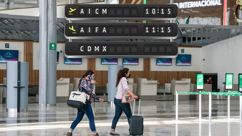 En el caso de las aerolíneas comerciales, Aeroméxico acordó trasladar 60 operaciones a Santa Lucía