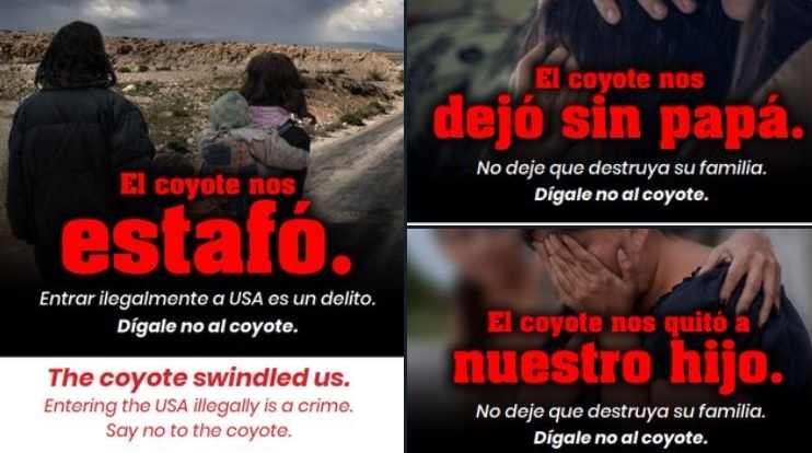 'Dígale no al coyote' ha comenzado a circular en redes sociales