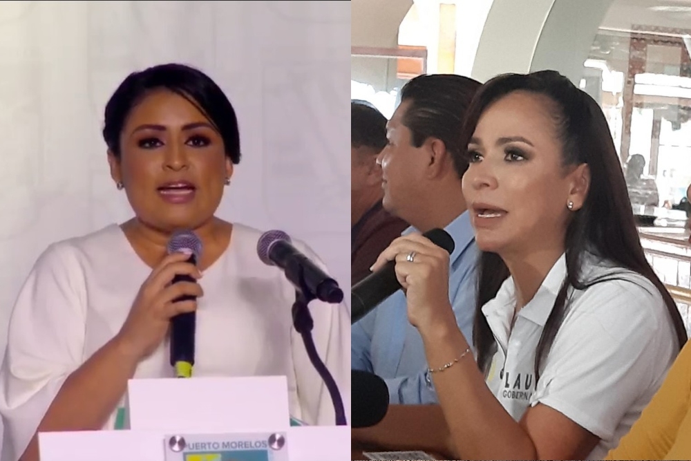 Pese a que Laura Fernández apoyó la candidatura de Blanca Merari para la Alcaldía de Puerto Morelos, la actual munícipe del onceavo municipio exhibió las presuntas irregularidades