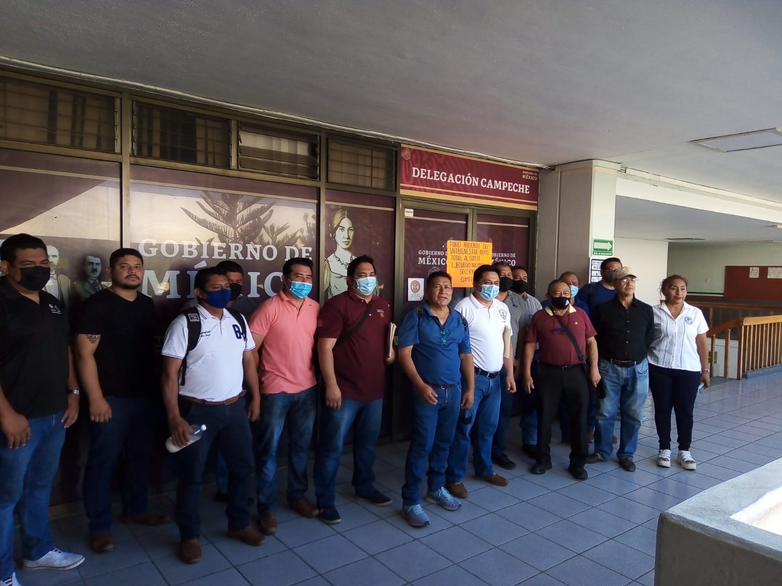 Los empleados de la Secretaría de Bienestar en Campeche detendrán labores hasta nuevo aviso