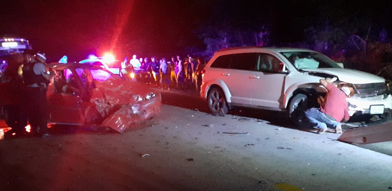 Accidente en carretera de José María Morelos deja a una persona gravemente herida