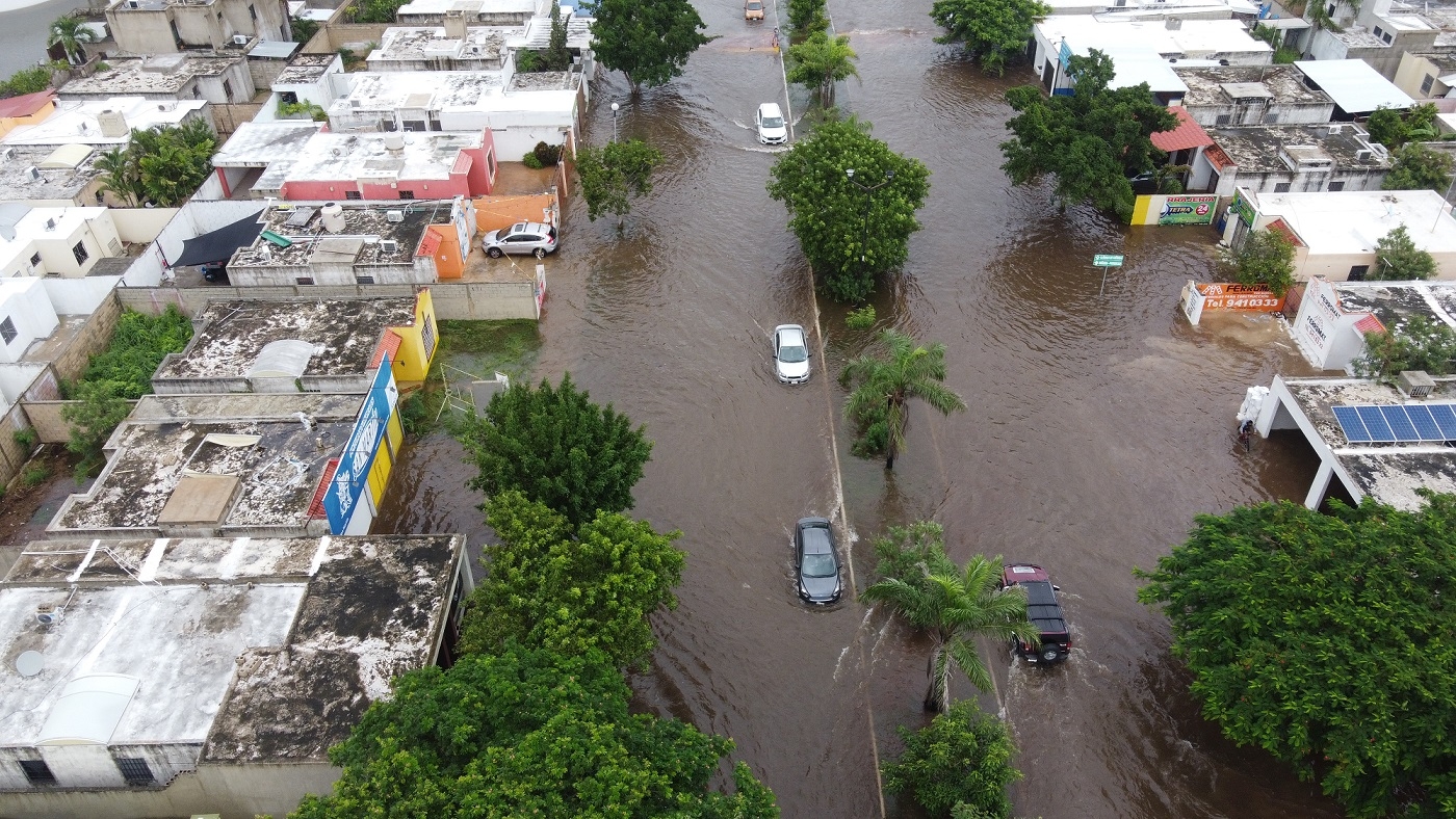 La zona con el mayor riesgo de inundación se ubica en el extremo norte de la ciudad