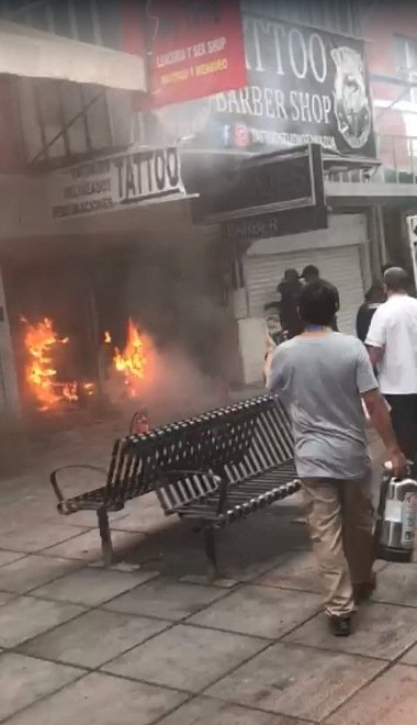 El siniestro ocurrió en un inmueble ubicado sobre las calles Galeana y Padre Mier.