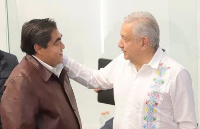 AMLO y Miguel BArbosa encabezaron en puebla el arranque de las jornadas para autoconsumo y contra inflación