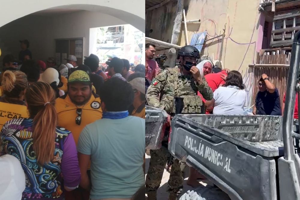 Zafarrancho en Holbox: Vecinos exigen cárcel para turistas que agredieron a vendedor de cocos: VIDEO