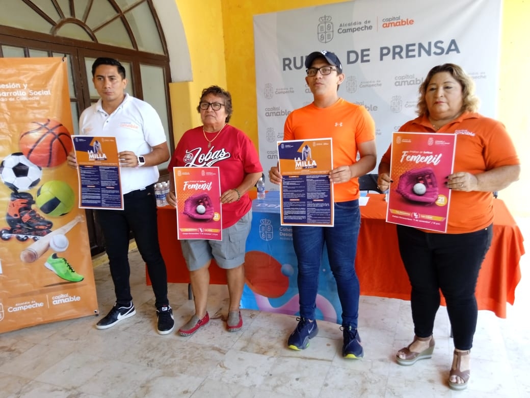 Sóftbol femenil: Juego amistoso entre Las Lobas vs Las Amazonas el sábado 21 de mayo