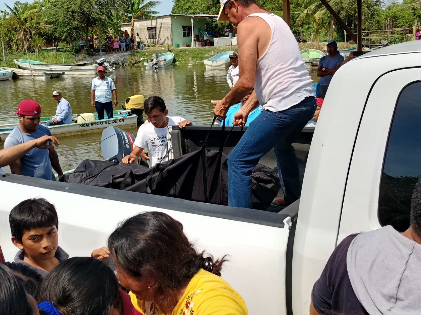 El joven fue encontrado en la laguna de Atasta