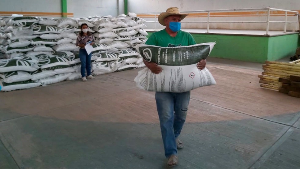 Ante el aumento en los precios, es menos insumos el que recibirán los productores de Hopelchén