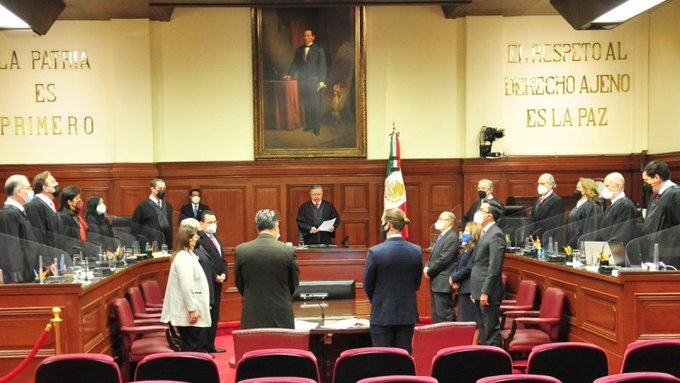 El Pleno de la SCJN se dividió ante la votación por la permanencia de los superdelegados. Foto: SCJN