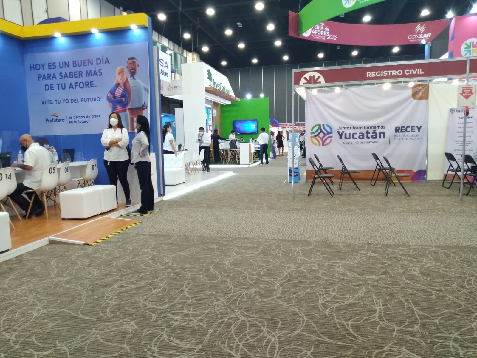 El evento se lleva a cabo en el Centro Internacional de Congresos Yucatán, en Mérida